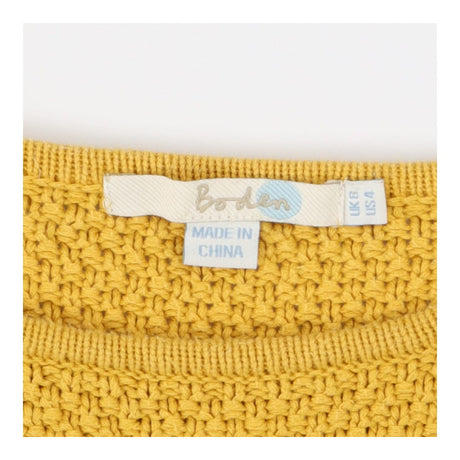 Sweater mustard with button details