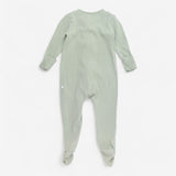Mint Green Ribbed Sleepsuit