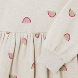 Ecru Rainbow sweater dress