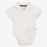 White Collared Bodysuit