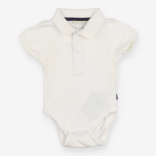 White Collared Bodysuit