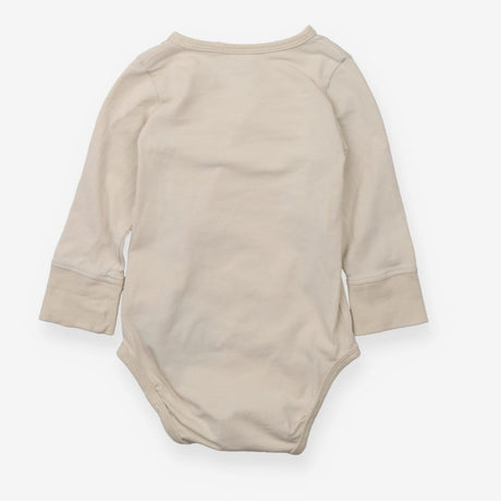 Cream Long Sleeve Bodysuit