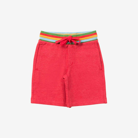 Red Marl Comfy Joggers Shorts