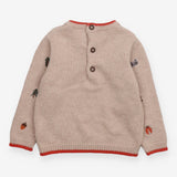 Jumper Knit Beige Campervan Adventures