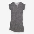 Dress black and white nursing - maternity