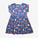Dinosaur and Fruit Jersey Dress
