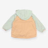 Green and Beige Waterproof Jacket