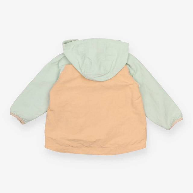 Green and Beige Waterproof Jacket