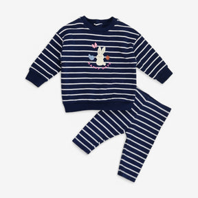 outfit navy stripe happy days 