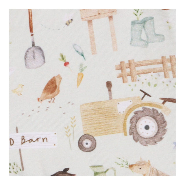 Farmyard print leggings