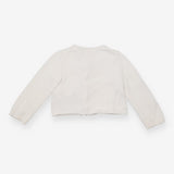 Cardigan White Bows