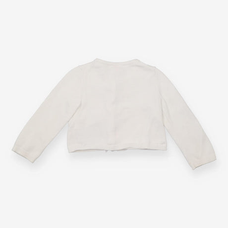 Cardigan White Bows