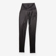 Black Faux Leather High Waisted Leggings