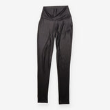 Black Faux Leather High Waisted Leggings