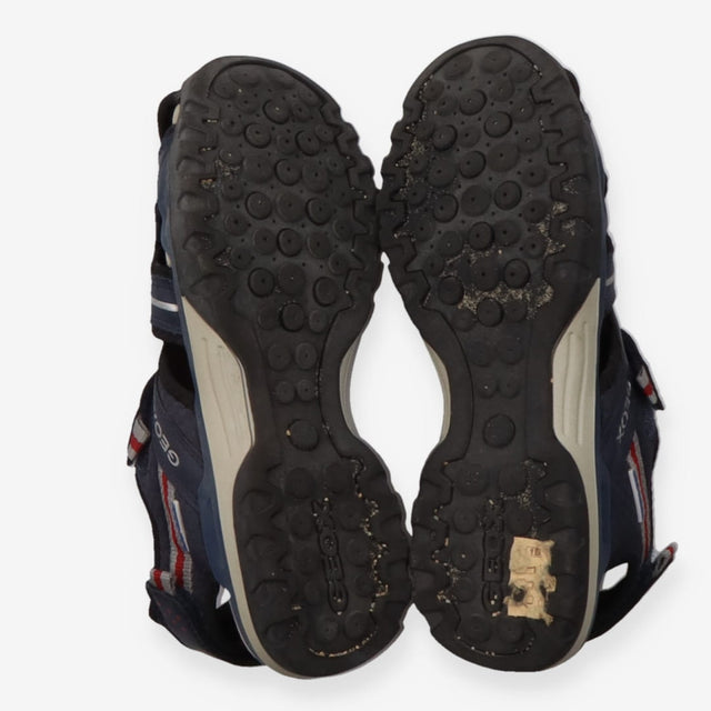 Blue Velcro Sandals
