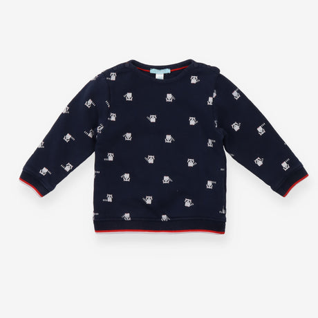 Navy Raccoon Long Sleeve