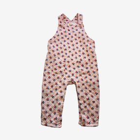 Pink Quilted Dungarees