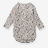 Bodysuit Long Sleeve - Owl Print