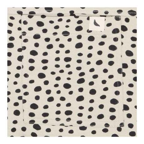 Lila jersey dungareespolka dot