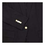 Club Monaco Black Tailored Single Breasted Blazer 