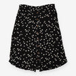 Skirt black with daisies