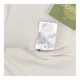 P.A.M. Perks And Mini Cream Ribbed Long Sleeve Top
