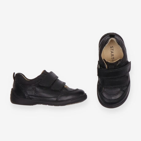 Black velcro first walkers