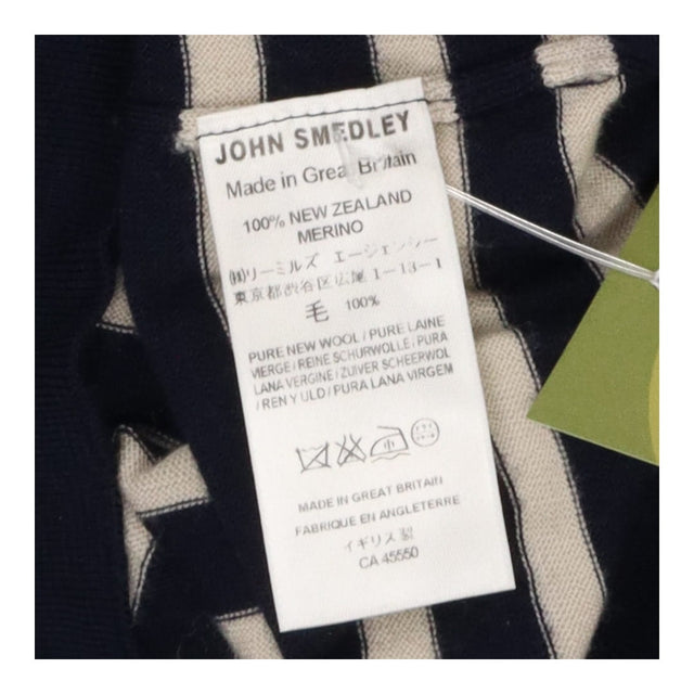 Navy Stripe Fine Knit Lightweight Jumper
