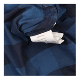 Blue & Navy Check Oversized Tunic Shirt
