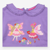 Sweater Purple Strawberry Fairies Tuille Frill