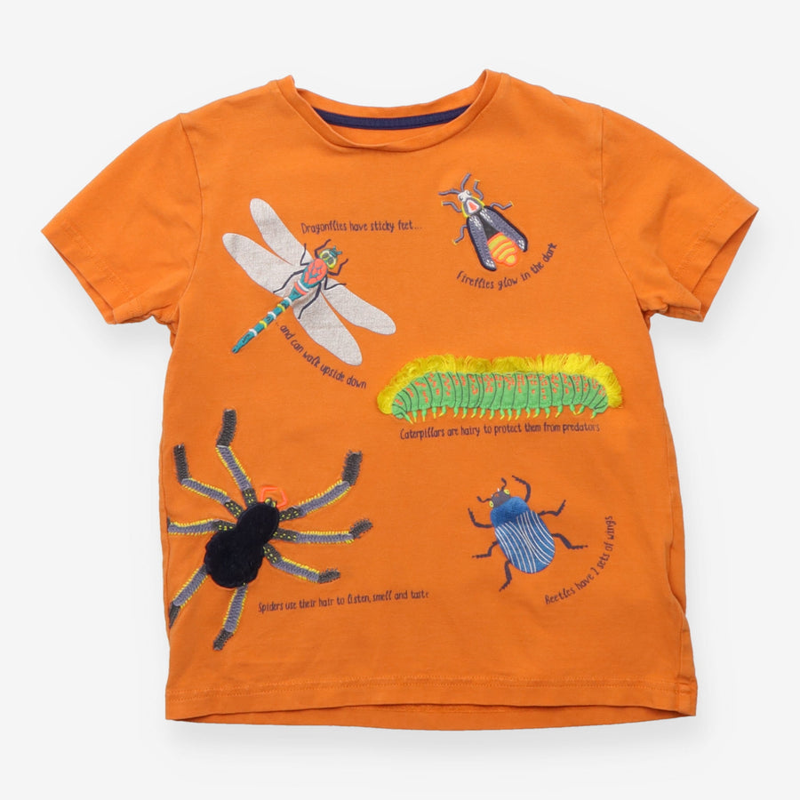 Tee SS orange bugs 