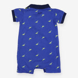 Blue Dinosaurs Romper