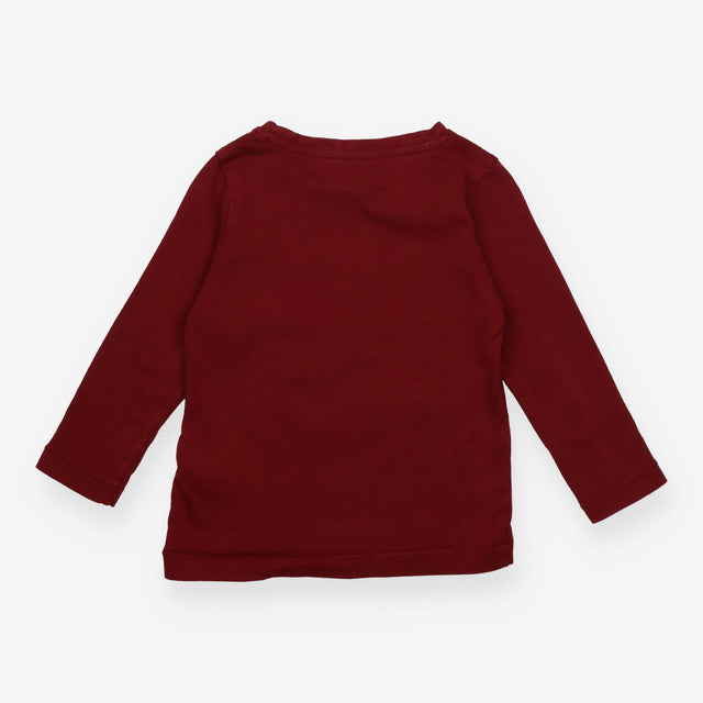 T-shirt burgundy with dino on a vespa
