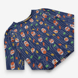T-Shirt Blue Fox & Toadstool
