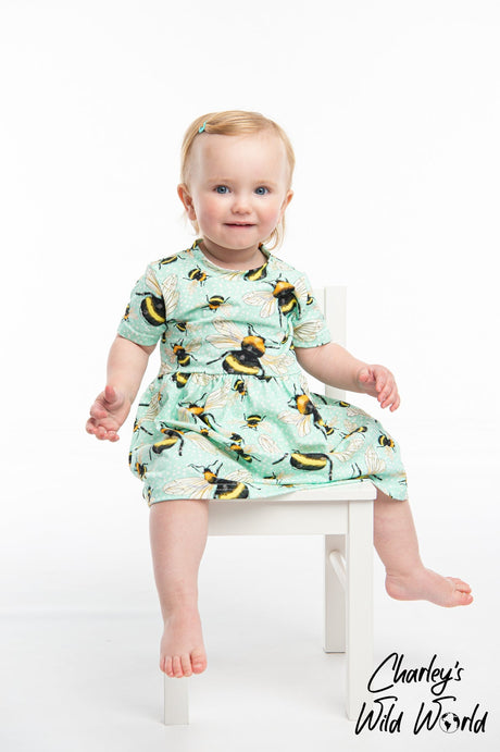 'The Bee's Knee's Short Sleeved Dress