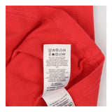 Red t-shirt with boat