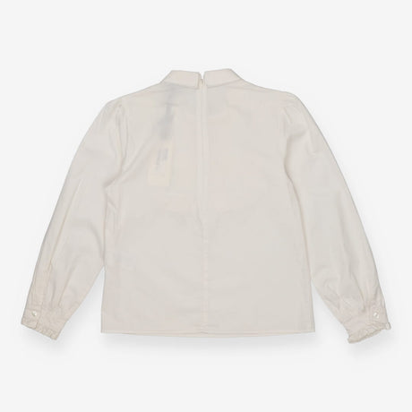 Vivetta White Poplin Hand‑Collar Blouse – Iconic S