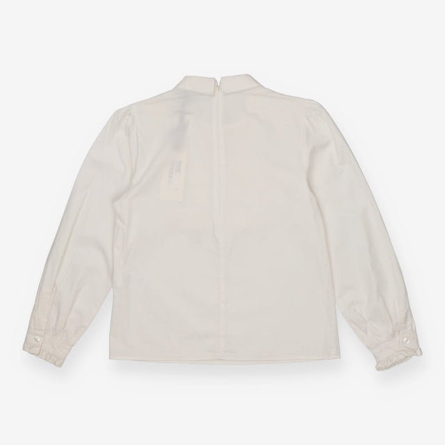 Vivetta White Poplin Hand‑Collar Blouse – Iconic S