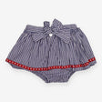 Skort Mintini blue striped bow