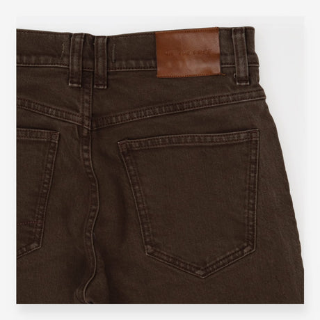 Panel Jeans brown denim