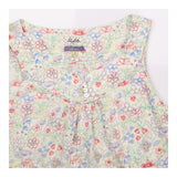 Top Floral Print Sleeveless Scoop Neck