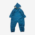 Teal Geen Raindrop Rainsuit