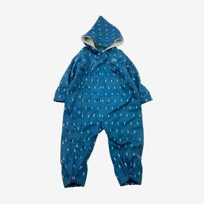 Teal Geen Raindrop Rainsuit