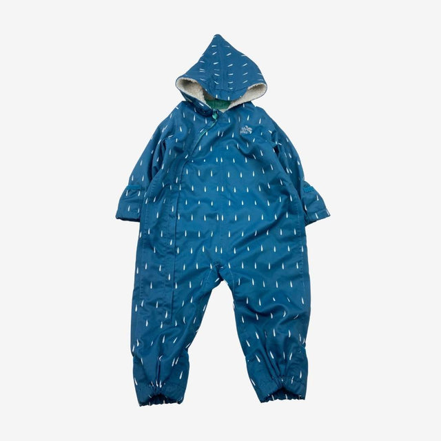 Teal Geen Raindrop Rainsuit