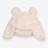 Baby fur winter bear hat