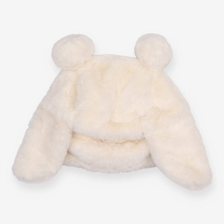 Baby fur winter bear hat
