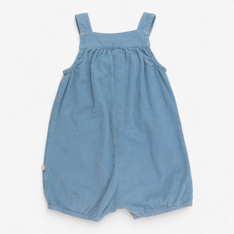 Cord Shortie Dungaree Applique Tractor