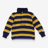 Rugby Shirt Yellow and Navy Striped