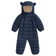 Quilted Pramsuit - Ink Navy