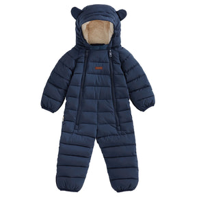 Quilted Pramsuit - Ink Navy
